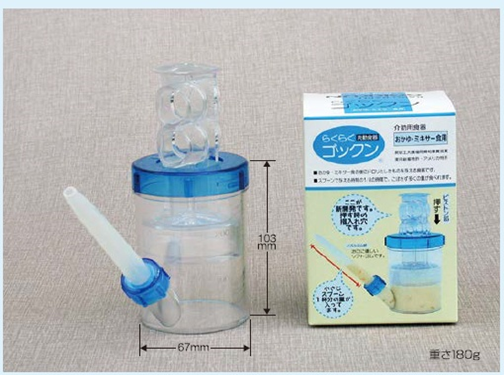 幸福易_喂食壺(喂糊專用) | 喂糊專用 | Raku-Raku GOKKUN Easy feeding Pot