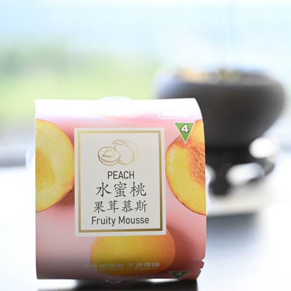 幸福元氣 - 水蜜桃果茸慕絲