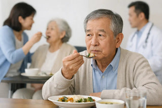 長者吃飯常常含著不吞怎麼辦？辨識吞嚥困難、安全進食處理與盡快求醫的合適時機 - My Care Healthcare