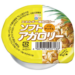 安心_菠蘿能量補充果凍(腎病適用)  | Kissei Soft jelly for energy up (Soft agalorie) Pineapple