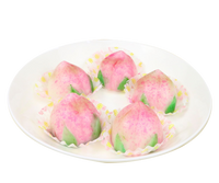 幸福壽桃包慕絲(單個)