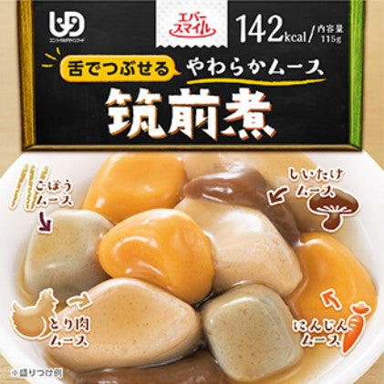 幸福微笑_ 日式煮雞肉蔬菜慕斯 | Ever-smile_Braised Chicken with  vegetables