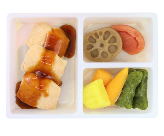 照燒汁三文魚慕絲便當 Salmon with Teriyaki Sauce Mousse Bento Box