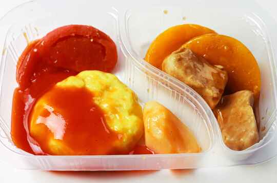 蕃茄滑蛋風味慕斯軟餐（便當）