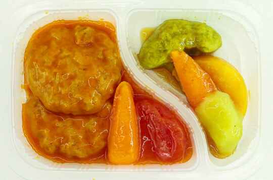 蕃茄焗豬扒風味慕斯軟餐（便當）