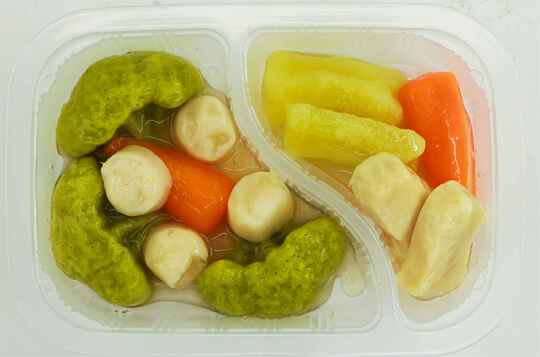 西蘭花帶子風味慕斯軟餐（便當）