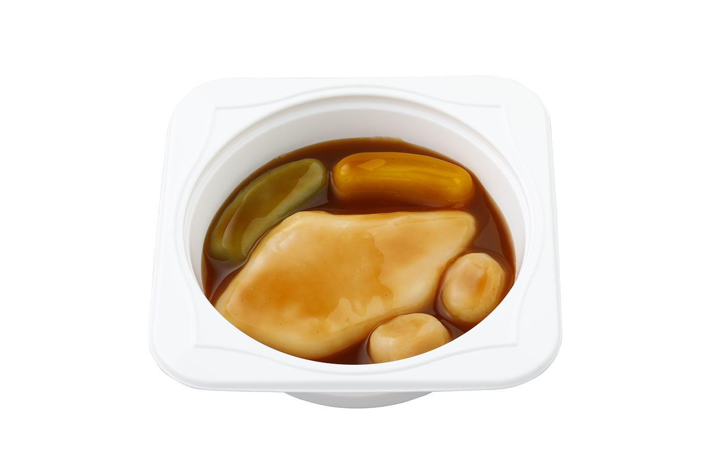 幸福微笑_黑醋白身魚慕斯 | Ever-smile_White Fish with Black Vinegar Sauce