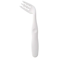 Skater_白色 易食叉 | Skater brown/white color silicon fork