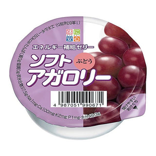 安心_葡萄能量補充果凍(腎病適用) | Kissei Soft jelly for energy up (Soft agalorie) Grape - My Care Healthcare