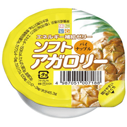 安心_菠蘿能量補充果凍(腎病適用) | Kissei Soft jelly for energy up (Soft agalorie) Pineapple - My Care Healthcare