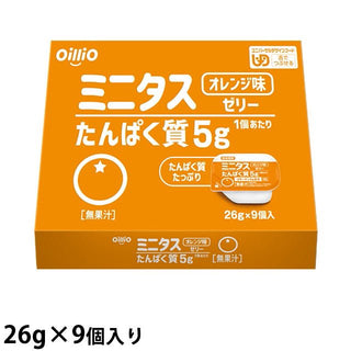 Minitas - 橙味蛋白質補充一口果凍 - My Care Healthcare