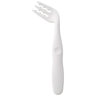 Skater_白色 易食叉 | Skater brown/white color silicon fork - My Care Healthcare